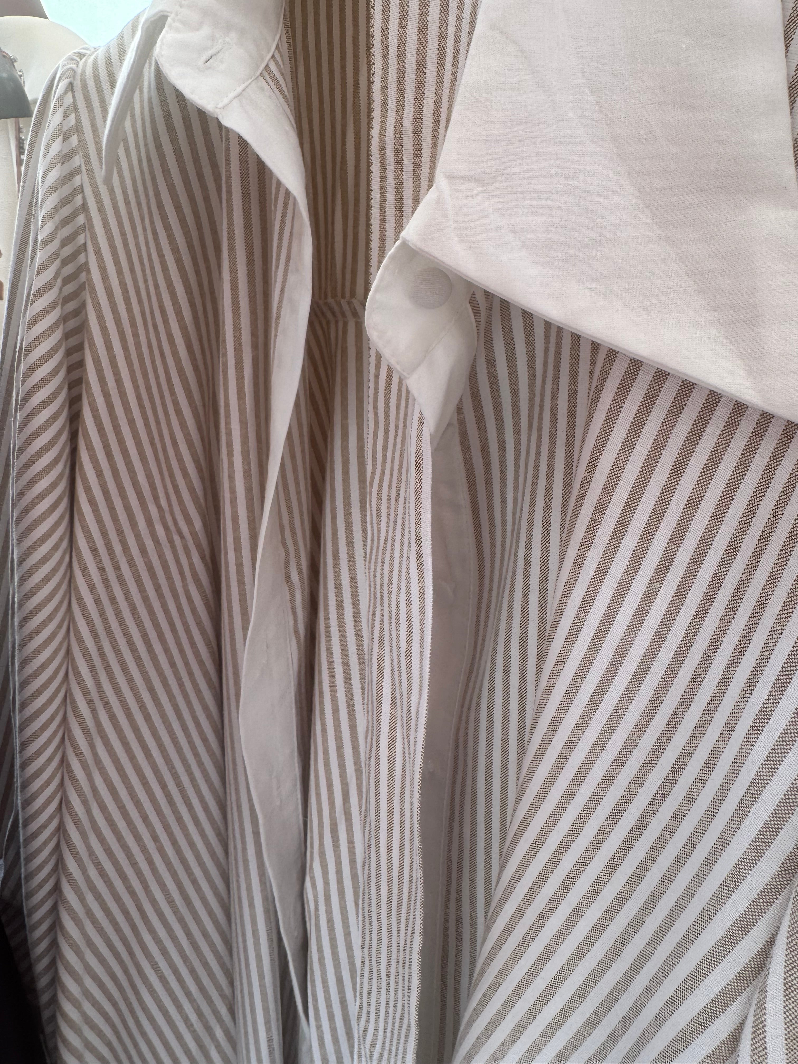 Camicione “Soft Riviera” con Cintura e Gonna a Ruota